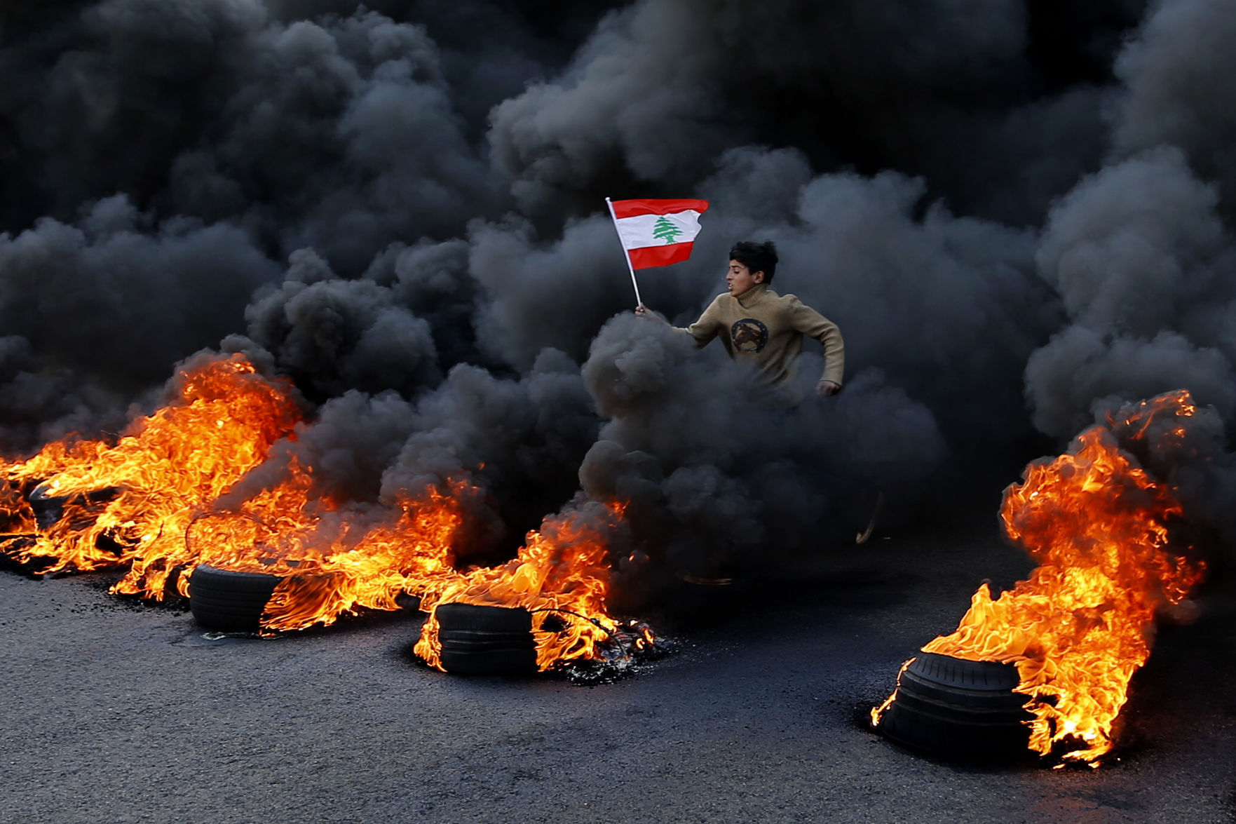 APTOPIX Lebanon Protests